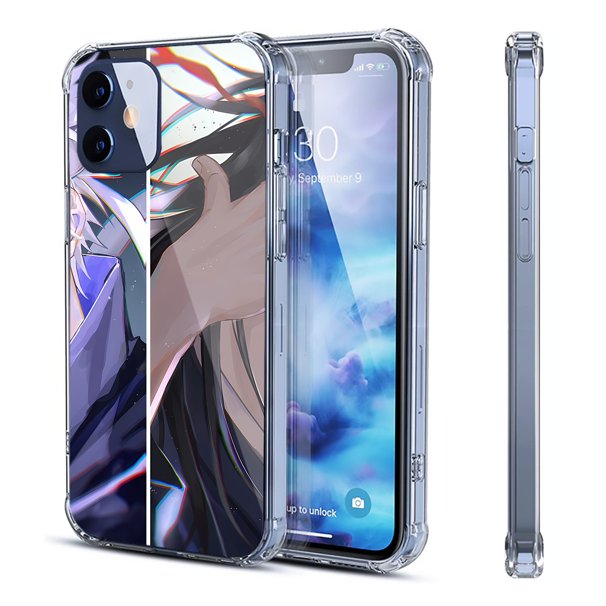 （画像用） SPY×FAMILY间谍家家酒 【iPhone 12シリーズ対応】透明スマホケース（クリアソフトケース）